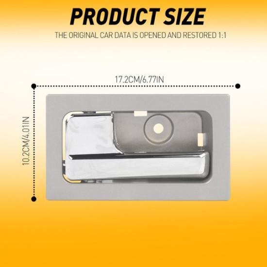 Внутренняя ручка двери Передняя Задняя Левая Правая Для Ford F150 F-150 Lobo 2009-14