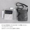 Shoulder Bag for Women and Lightweight 4 Ample Sani 20401 Lava Gray [Ace Gene] Men, 2L, Vertical, (230g), Pockets, Storage,