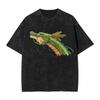 Summer Dragon Ball Anime Family Parent-Child Washed Ultra-Large Retro T-Shirts High-Quality Elements Streetwear Clothes Tee
