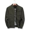 Spring and Autumn New Men's Jacket Pure Cotton Washed Casual Slim Jacket Baseball Uniform Thin Young Men's Fashion Trend