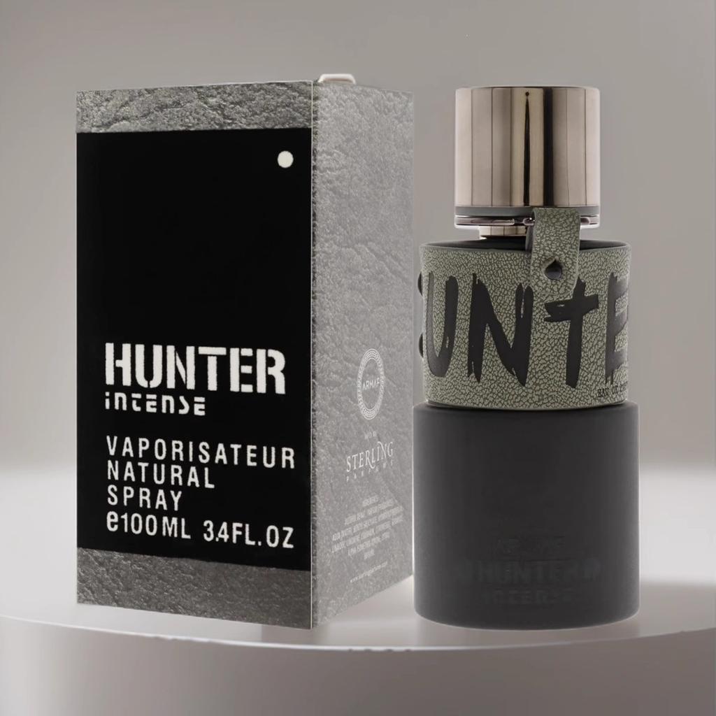 Armaf Hunter Intense Мужской парфюм Туалетная вода, Насыщенный и стойкий, Свежие древесные ноты, Спрей Туалетная вода