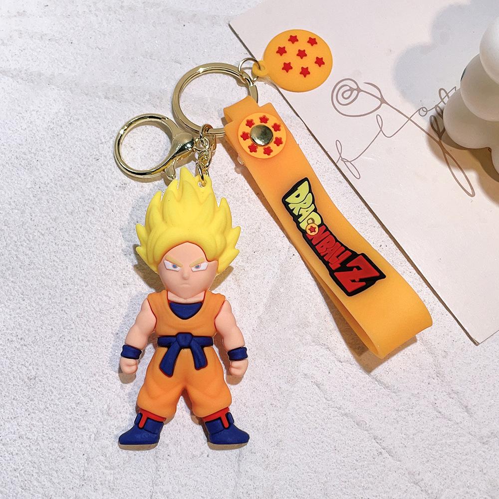 Брелок Dragon Ball Z Сон Гоку Веджета Пикколо для Рюкзака Брелок Dragon Ball Косплей Фигурки для Фанатов