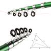 Новый набор удилищ для приманок Green Lure Set 5.2:1 вращающаяся катушка 1,8 м, удочка, крючок для наживки, портативный комплект аксессуаров, подходит для начинающих