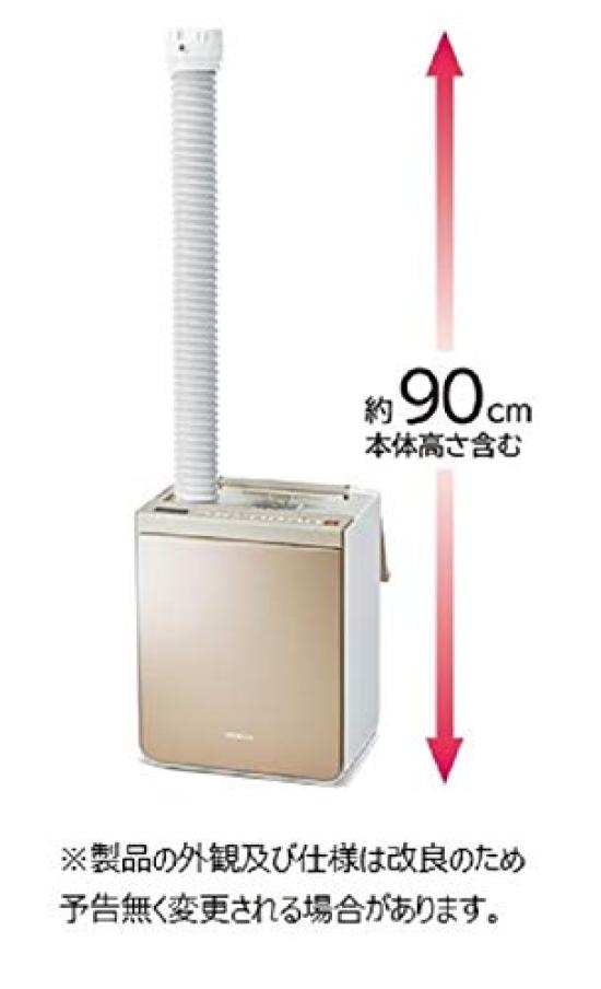 Сушилка для футонов Hitachi, совместимая с одеждой и без коврика, совместимая с дезодорантом Quick Dry N Champagne Gold Shoes, требуется, сушка, HFK-VH770