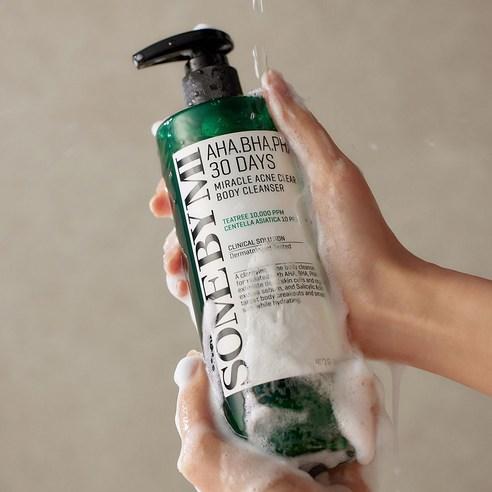 SOME BY MI Miracle Blemish Care Body Cleanser Refreshing Exfoliating Body Wash 400g