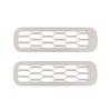 Car Front Fog Light Lamp Frame Protection Net Trim Cover Fit For Land Rover Defender 110 90 -2022 Auto Accessories