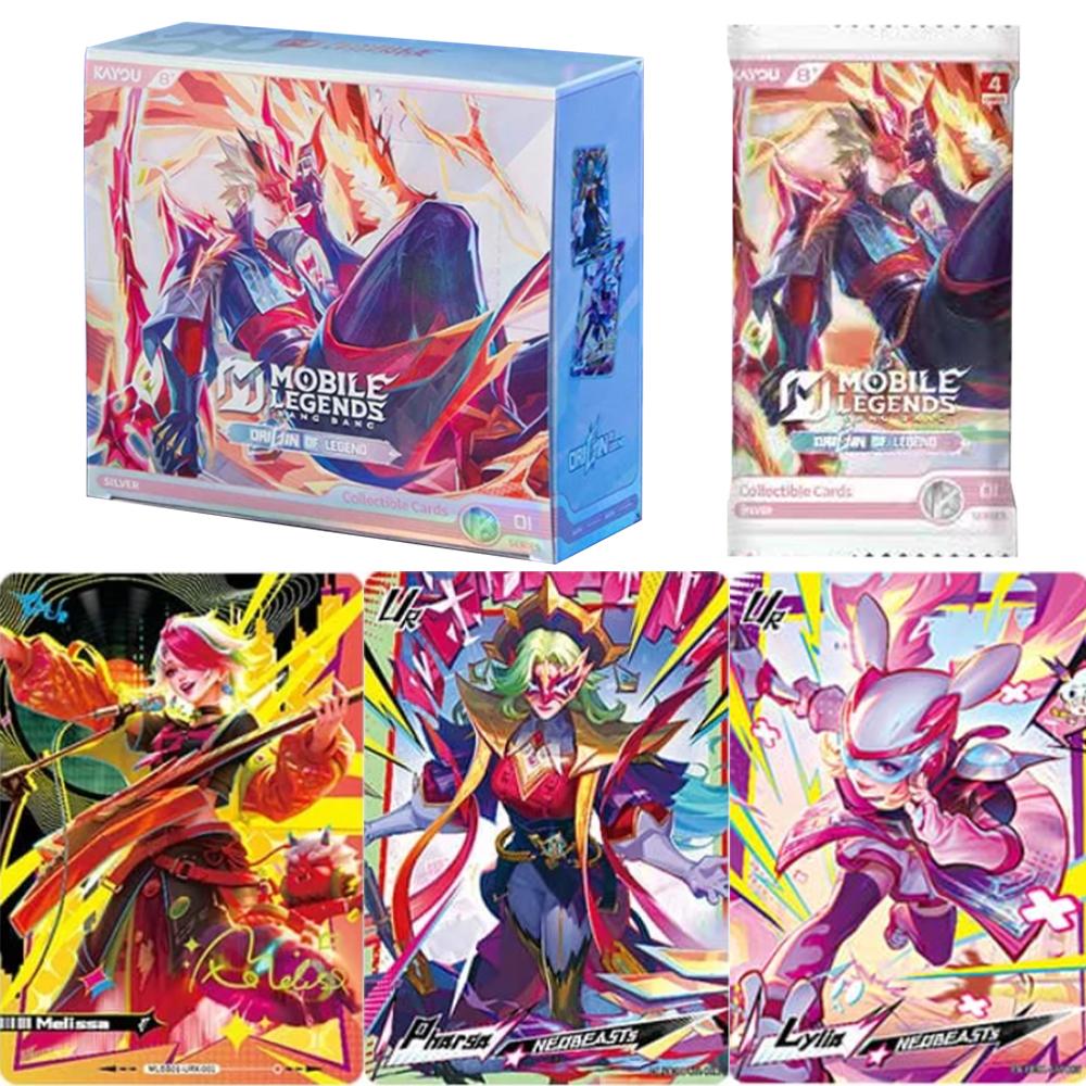 KAYOU Mobile Legends Bang Bang Карточка Серия Рука Судьбы ORIGIN OF LEGEND Английская Версия Игровая Коллекционная Карточка Игрушка Подарок