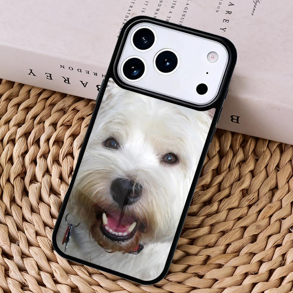 Чехол для телефона West Highland White Terrier Dog для беспроводной зарядки Magsafe для iPhone 17 Pro Max 16 14 13 12 11 15 Air