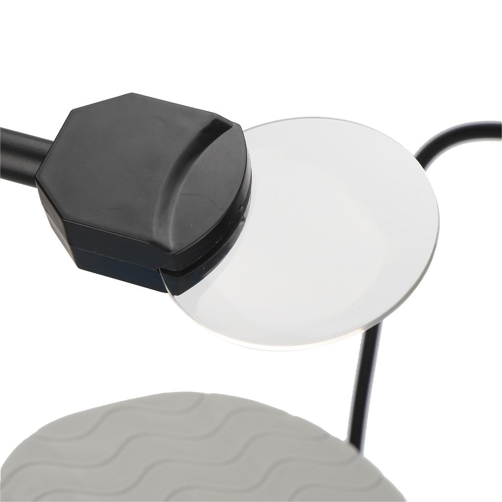 Подставка для ног для педикюра, нескользящая профессиональная регулируемая подставка для педикюра, комплект со светодиодной лупой, сушильным вентилятором