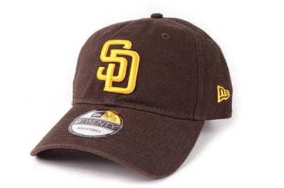 New Era 9TWENTY MLB Сан-Диего Падрес Коричневая 1 Кепка