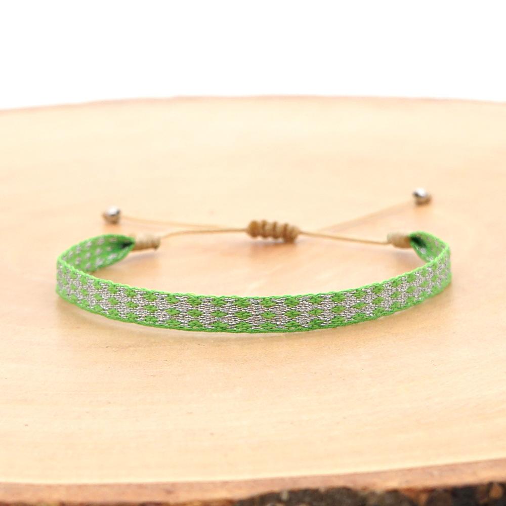 1 шт. браслет ручной работы с богемной этнической лентой