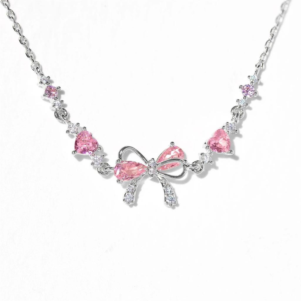 INS Style Cute and Sweet Bracelet Love Zircon Butterfly Festival Bracelet Women's Valentine's Day Gift Zircon