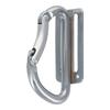 Sankyo Corporation DBLTACT Curved Gate Carabiner Tool Difference Silver DT-KA-H
