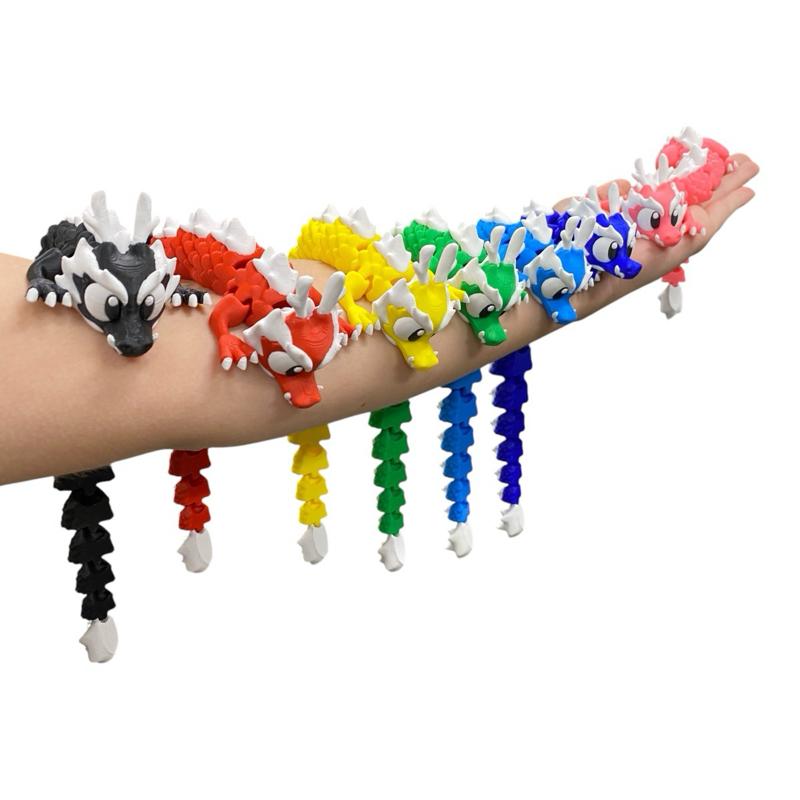 Mini Baby Animals - Cute 3D Printed Articulated Toy Figures - Collectible Figurines Decor