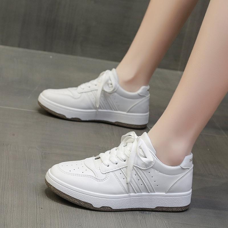 Новые кроссовки для бега с круглым носком и неглубокой подошвой, на шнуровке, дышащие и удобные, на плоской подошве, повседневные, модные, вулканизированные туфли