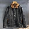 Vintage Lapel Overalls Men's New American Jacket