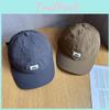 Solid Color Men Women Letter Baseball Cap Sunblock Breathable Fabric Polyester