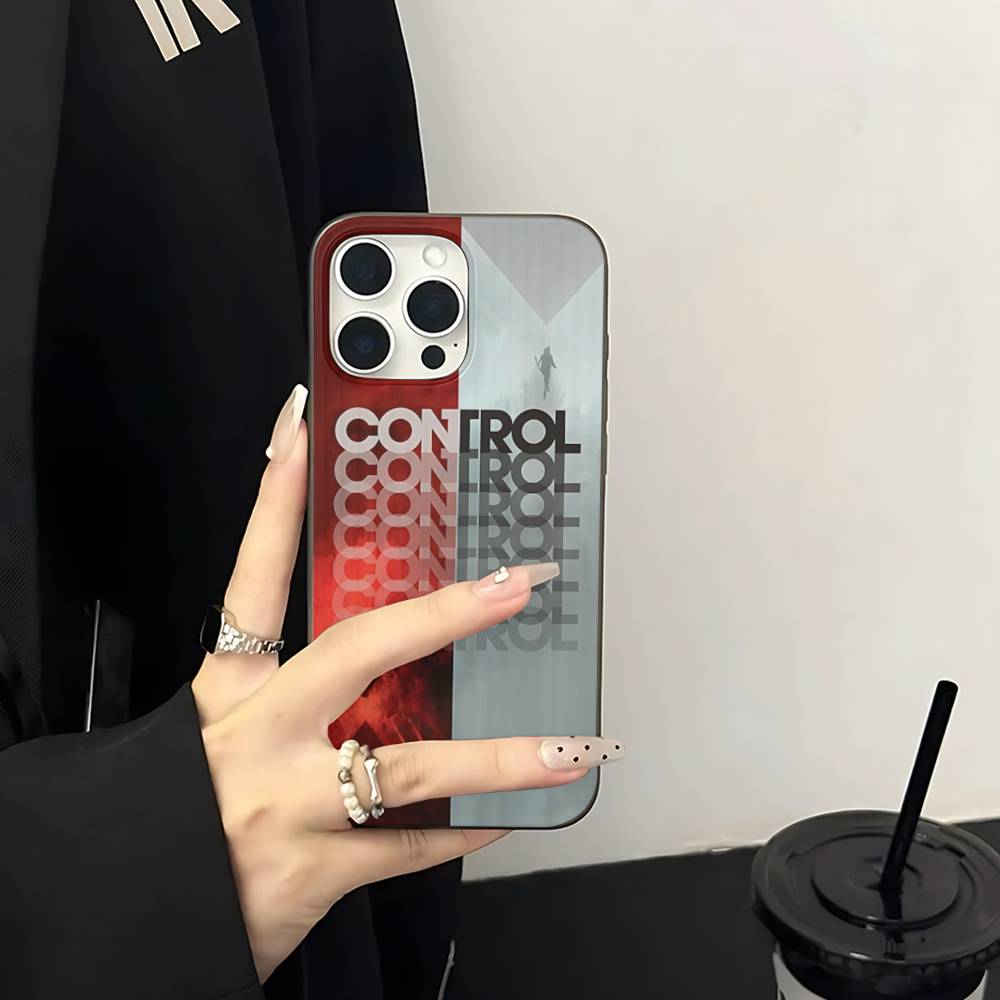 Игровой чехол C-ControlS Classic для iPhone 17 16 15 11 12 13 14 Pro Max Мягкий гофрированный силиконовый чехол