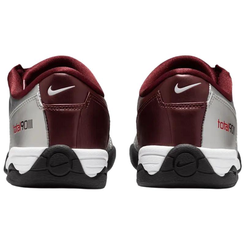 Nike Всего 90 III Удобная посадка Дышащие Футбольные бутсы Женская кроссовка Красный Серебристый IM7595003