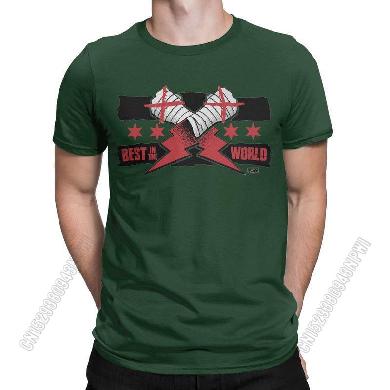 Unisexs Cm Punk Aew Best In The World T Shirt Cotton Clothing Vintage Stylish Chic Crewneck Tee Shirt Gift Tshirts