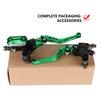 7/8" 22mm Motorcycle Universal CNC Hydraulic Brake Lever Clutch Master Cylinder Motocross Brake Pump Handle for Honda Yamaha
