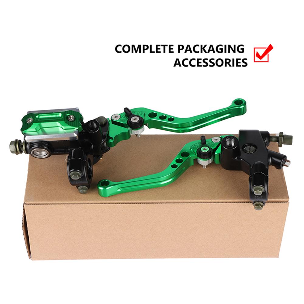 7/8" 22mm Motorcycle Universal CNC Hydraulic Brake Lever Clutch Master Cylinder Motocross Brake Pump Handle for Honda Yamaha