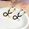 Bag Brooch Creative Cute Doctors Cartoon Stethoscope Smooth Edge Lapel Pin Gifts