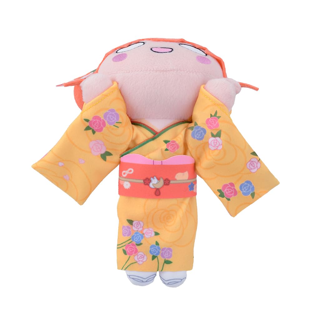 Love Hasunozora Jogakuin School Idol Club Nesoberi Мягкая игрушка Yuzen Collaboration Pattern Live! «Костюм Хиноситы Кахо-Кага» (S)