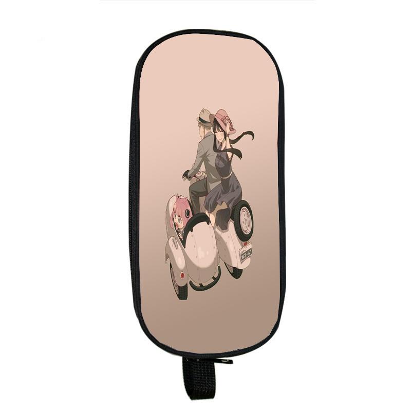 Spy X Family Kawaii Pencil Case Anime Stationery Bag Coin Purse Cosmetic Bag Students School Supplies Storage Bag