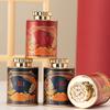 Mini Empty Tea Tin Can Household Green Black Tea Sealed Jar Portable Travel Small Tea Packaging Box Paper Storage Can