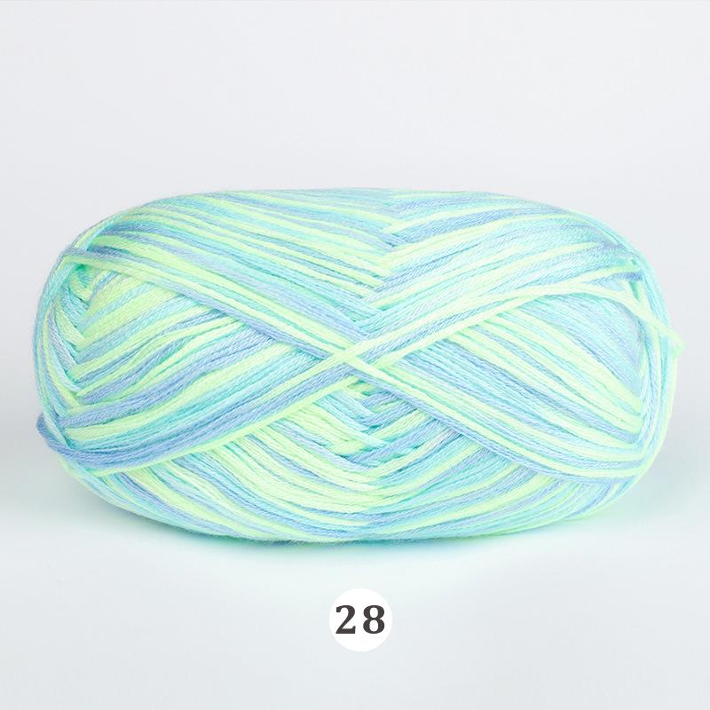 50g/Ball DIY Crochet Yarn Hand Woven Yarn Knitted Fabric Natural Bamboo Cotton Baby High Quality
