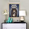 Cross Diamond Diy Painting 5d Stitch Animal Diamond Embroidery Owl Full Round Diamond Mosaic