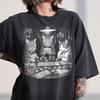 Retro Cats Playing Poker T-Shirt, Vintage Card Game Graphic Tee, Funny Cat Lover Gift