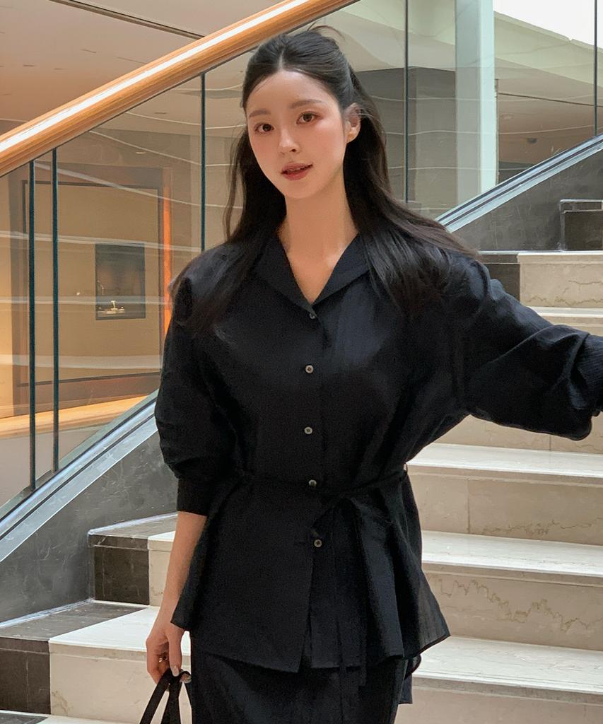 LOVLOV New Drapping Shirt