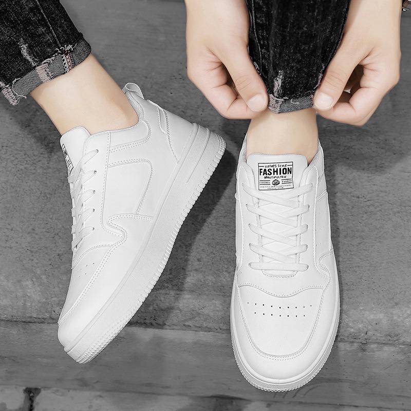 Новые мужские маленькие белые туфли весенние дышащие повседневные кеды спортивные модные туфли с низким верхом кроссовки для бега мужчины