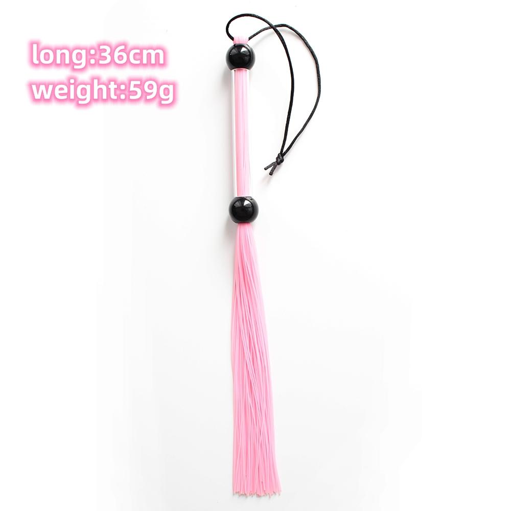 VaHppy Кнут SM БДСМ порка искусственная резина кисточка хвост свободные кнуты альтернативные секс-игрушки для флирта пара флирт товары для взрослых