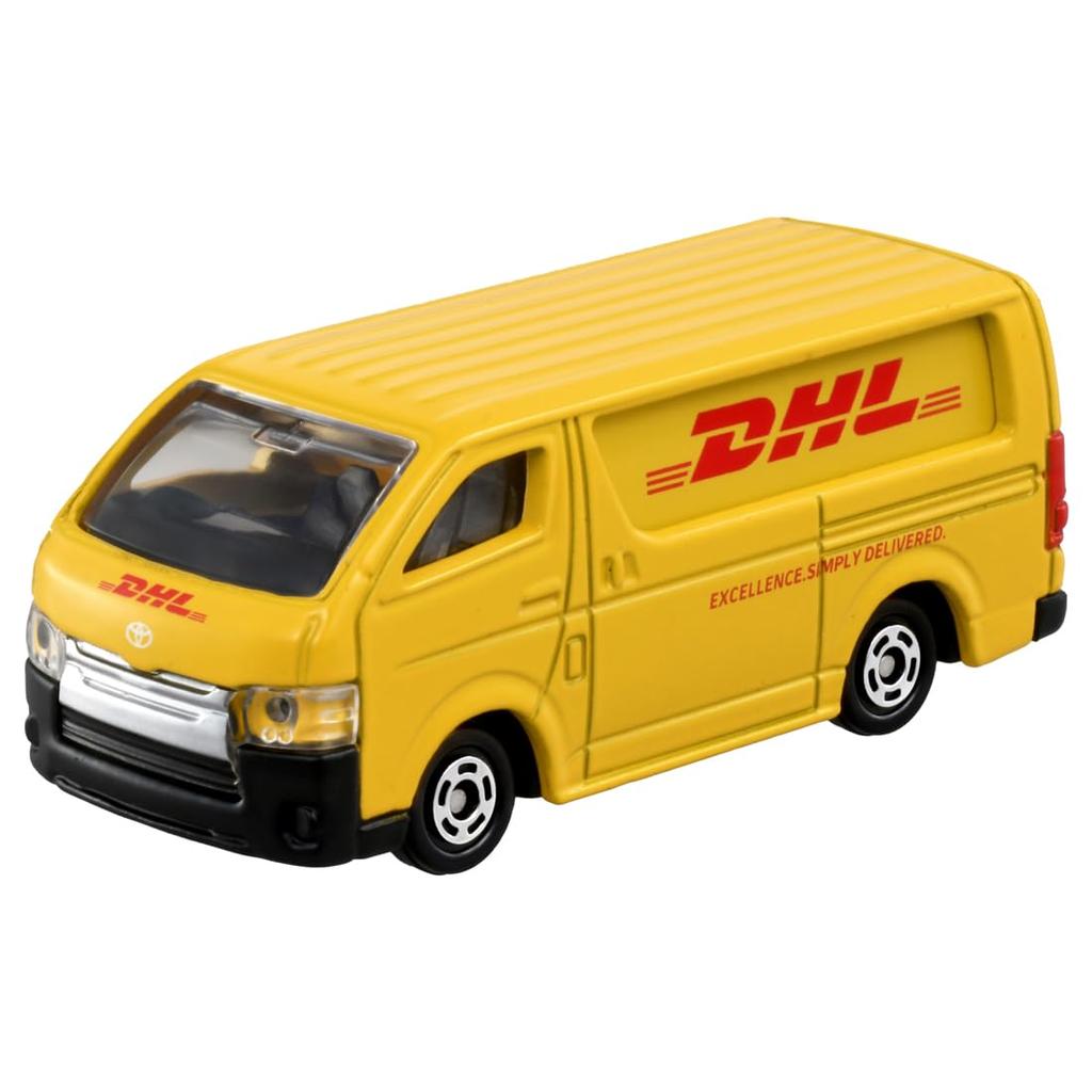 Takara Tomy Tomica 102 DHL Delivery Truck Miniature Car Toy 3 and No. (Ages up)