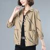 Spring and Summer Printed Casual Jacket for Women, Short Style Loose Cardigan for Women, Fashionable Top for Women