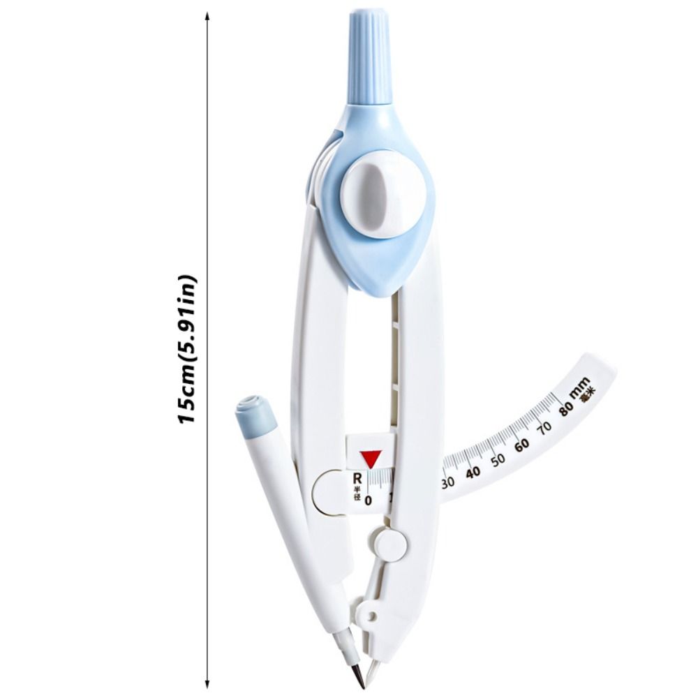 С линейкой, цифровым дисплеем, компасом, диаметром 1-13 см, инструментом для рисования окружностей, для использования студентами