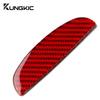 Real Soft Carbon Fiber Sticker For Seat Leon 2005 2006 2007 2008 2009 2010 2011 2012 LHD RHD Car Co-Pilot Storage Box Trim.