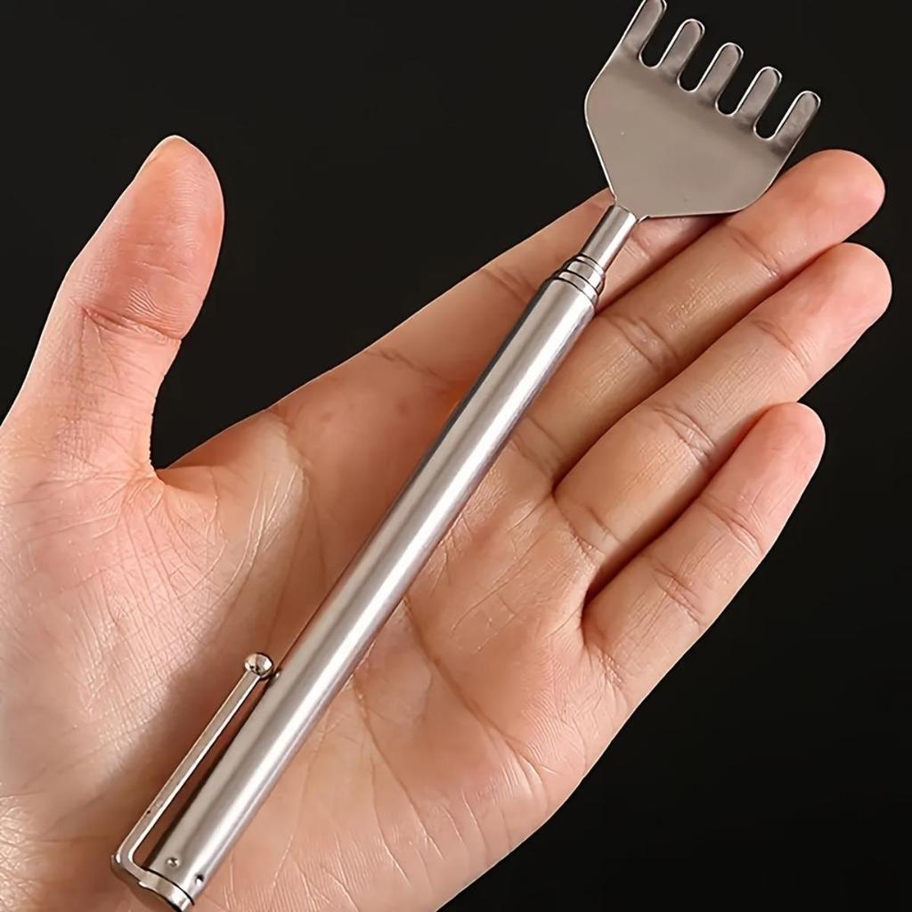Stainless Steel Telescopic Pen Style Scratch Scraper