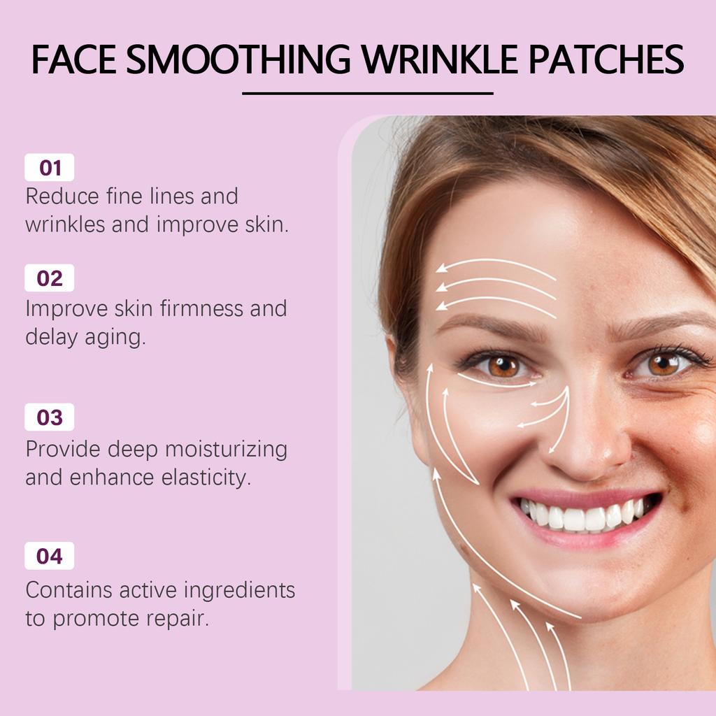 Facial Patches Reduce Wrinkles And Fine Lines, Firm The Skin And Deeply Nourish The Skin