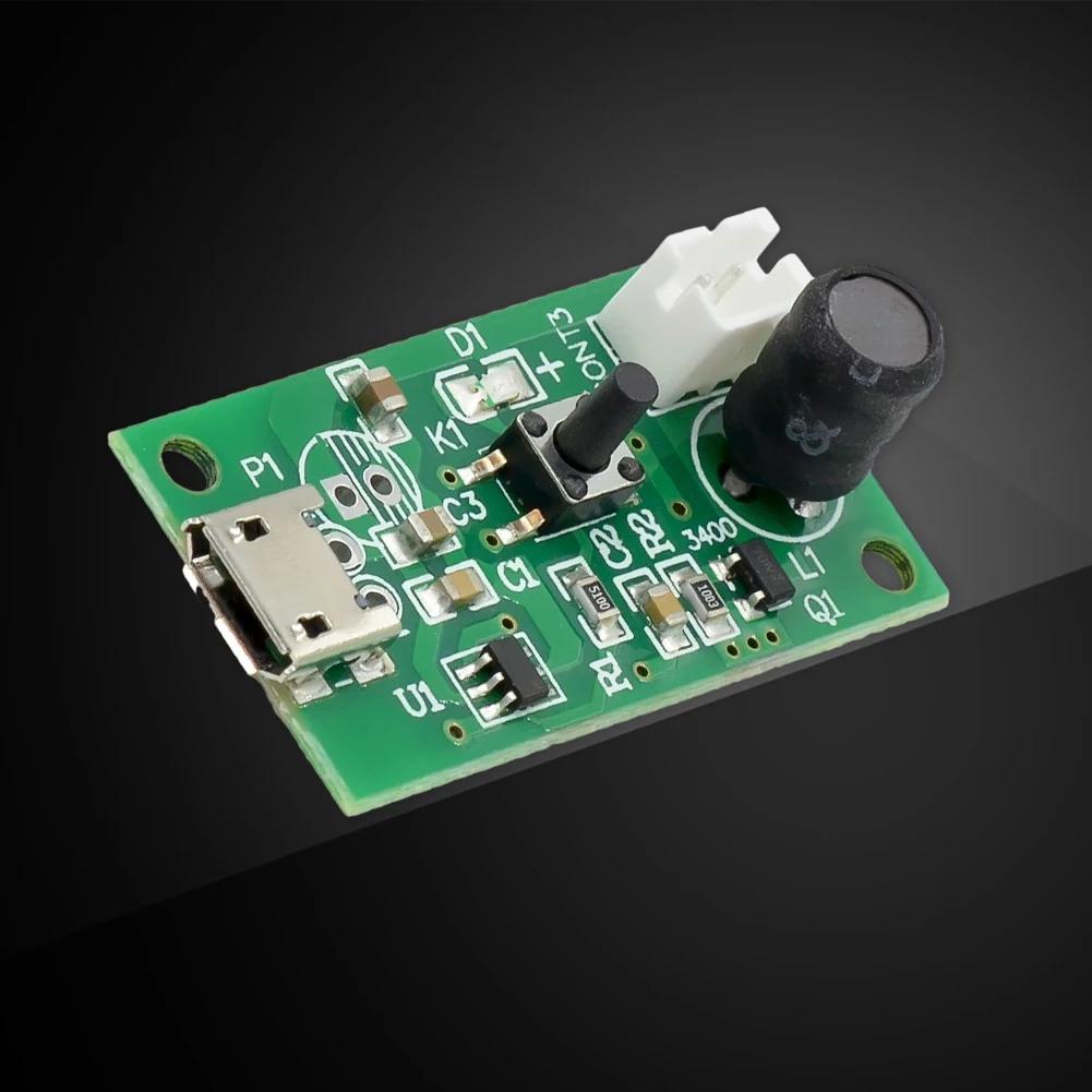 Мини Ультразвуковой Распылитель Тумана Увлажнитель Модуль Питание от USB Портативный Распыляющий Керамический Фоггер для Дома и Путешествий