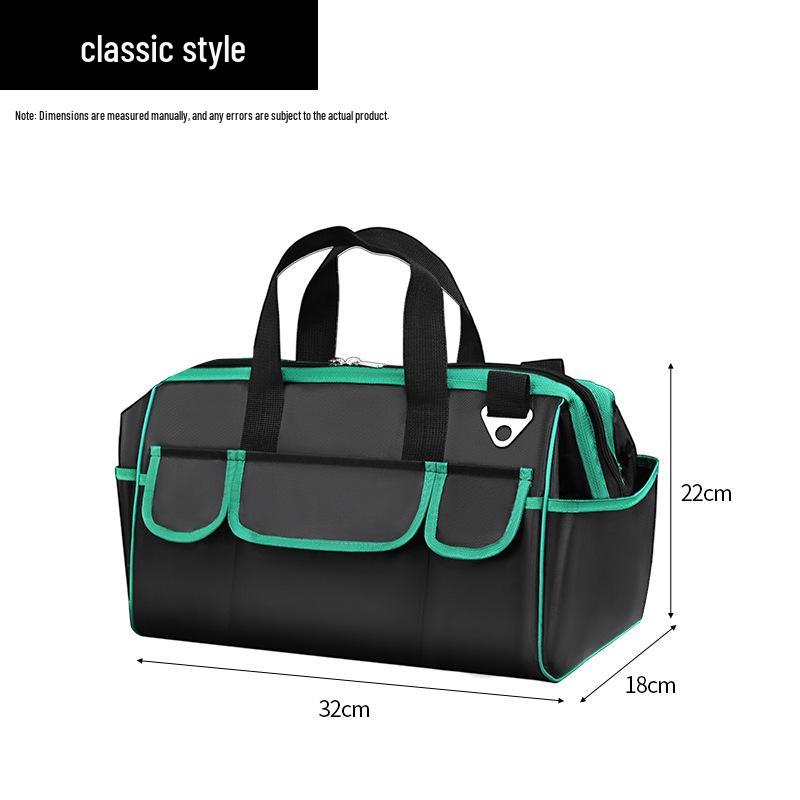 Прочная водонепроницаемая сумка для инструментов для плотника/электрика - Портативная, утолщенная, износостойкая, многофункциональная сумка-тоут