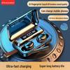F9 M90 Pro Touch Wireless Bluetooth 5.3 Dual-Earbuds with Battery and Digital Display