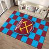 West Ham United Logo Rug Non-slip rug suitable for living room and bedroom sofas