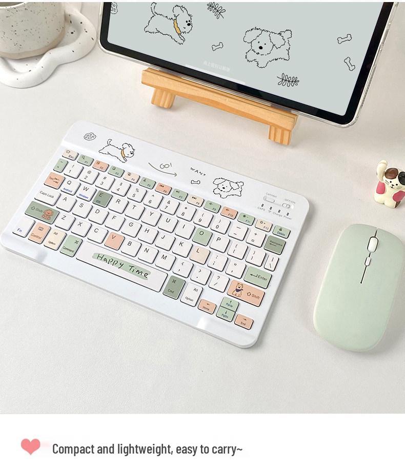 Универсальная Bluetooth-клавиатура для Apple iPad, планшетов и телефонов на Android