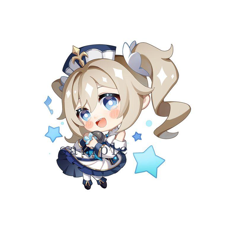 Оригинальный чехол для игрового персонажа Genshin Impact Акриловый милый брелок-шарм для фанатов