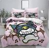Пододеяльник Куроми Мультяшный Милый Sanrio Печатное Одеяло Полиэстер Постельное Белье Размер Твин Детский Подарок Разные Размеры