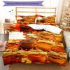 3pcs The Lorax Bedding Set Duvet Cover Closure Includes 1 Duvet Cover & 2 Pillowcases, Soft and Comfortable for All Seasons.